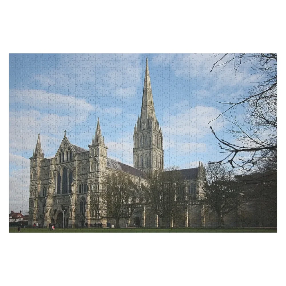 

Salisbury Cathedral Jigsaw Puzzle Custom Toddler Toys Woodens For Adults Name Wooden Toy Puzzle