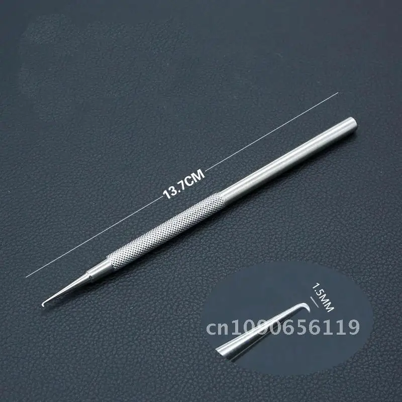 1pcs Surgical Wire Hook Stainless Steel Eyelid Tool Beauty Plastic Surgery Surgical Instrument sharp head pull hook