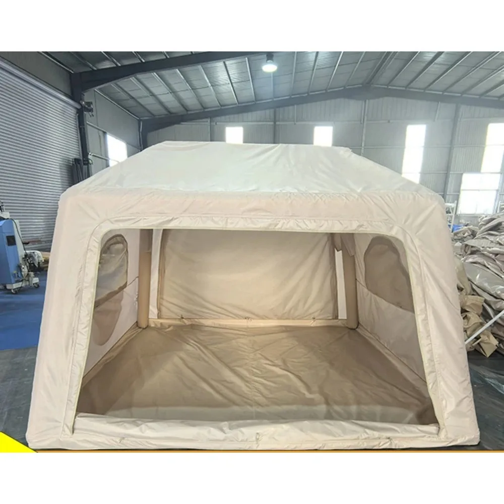 6 Square Meter Inflatable Tent Windproof Waterproof Four Season Moisture Proof Large Space Portable Instant Setup Outdoor Campin