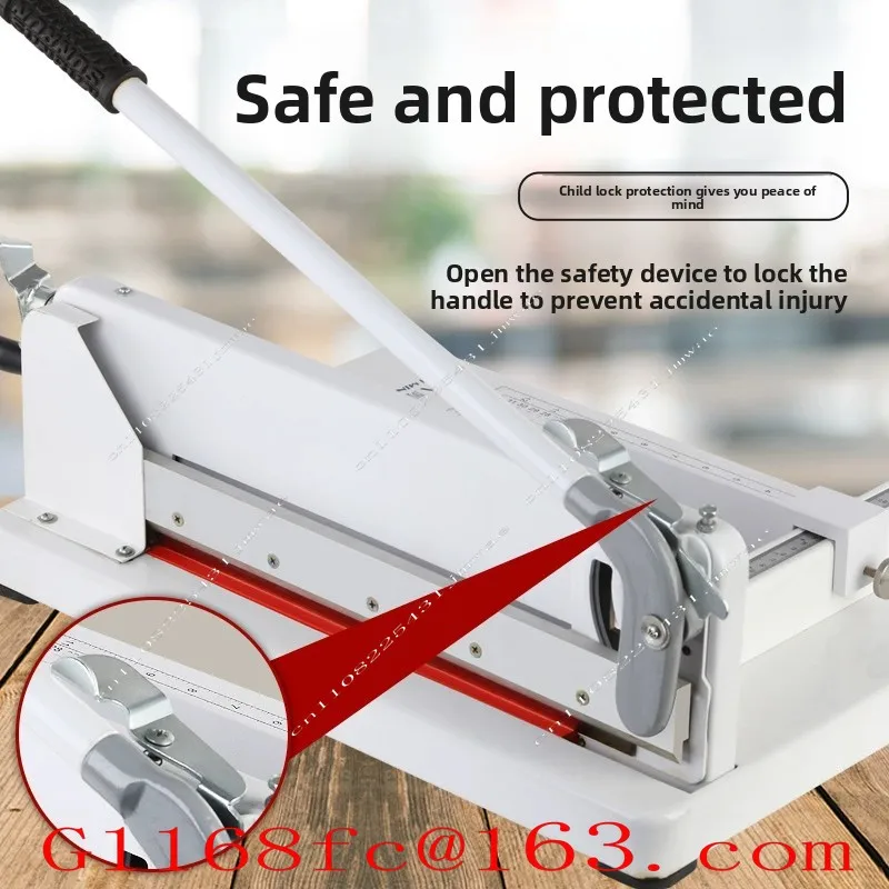 Heavy Duty Manual Paper Cutter A4 Photo Album Cutter Can Cut 4cm 400 Sheets Thickened Large Book Cutter view 4