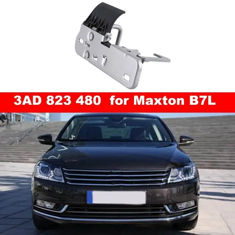 Conjunto da trava do capô para veículos Volkswagen, Jetta, Tiguan, GTI, R32, Rabbit, Limited, 3AD823480