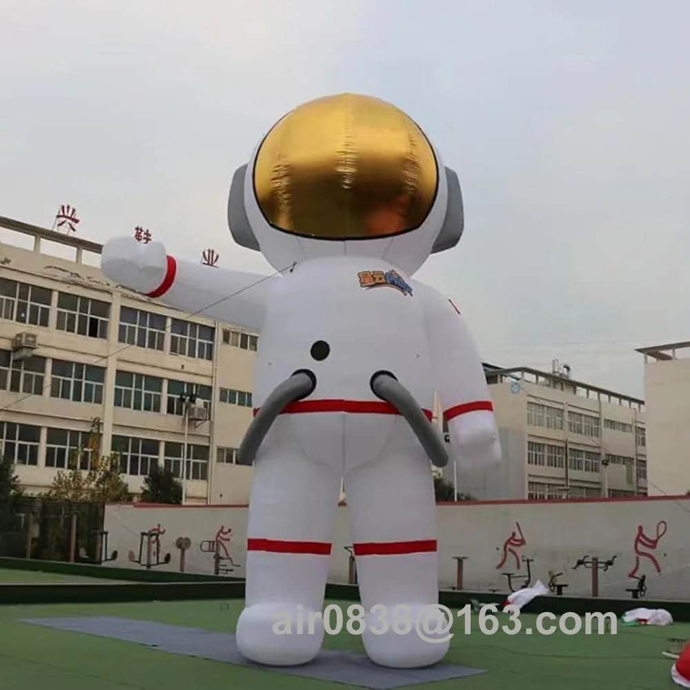 Space Themed Inflatable Astronaut Inflatable Space man Rocket Alien Balloon for Outdoor Birthday Party Decoration Outer Space