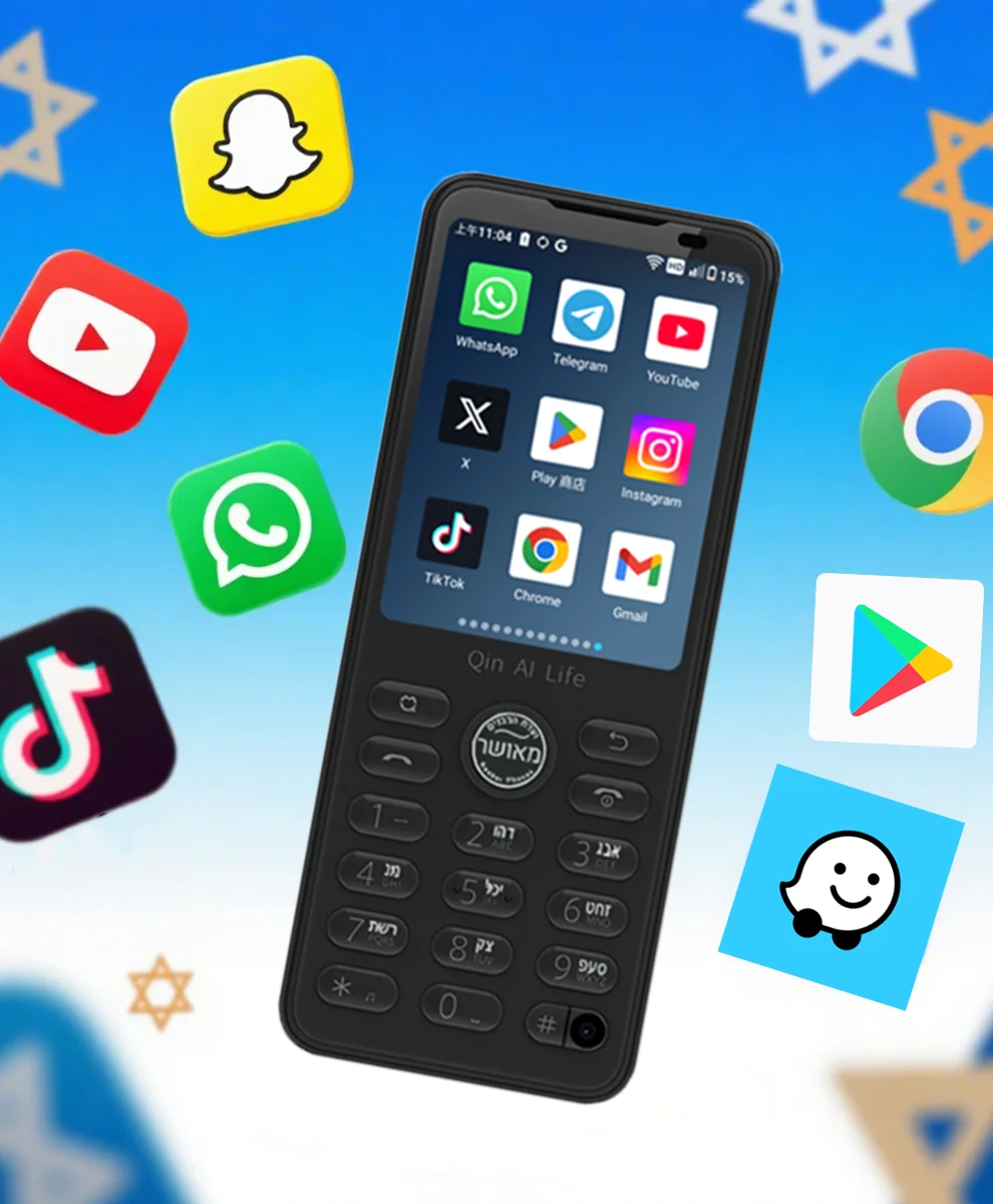 Qin F21 Pro טלפון מסך מגע חכם 2.8 אינץ' 3GB + 32GB / 4GB 64GB Bluetooth 5.0