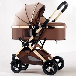 high view city selection Baby jogger newborn carriage pushchair pram bebe Stroller foldable for 0-36 months newborns kids 2024