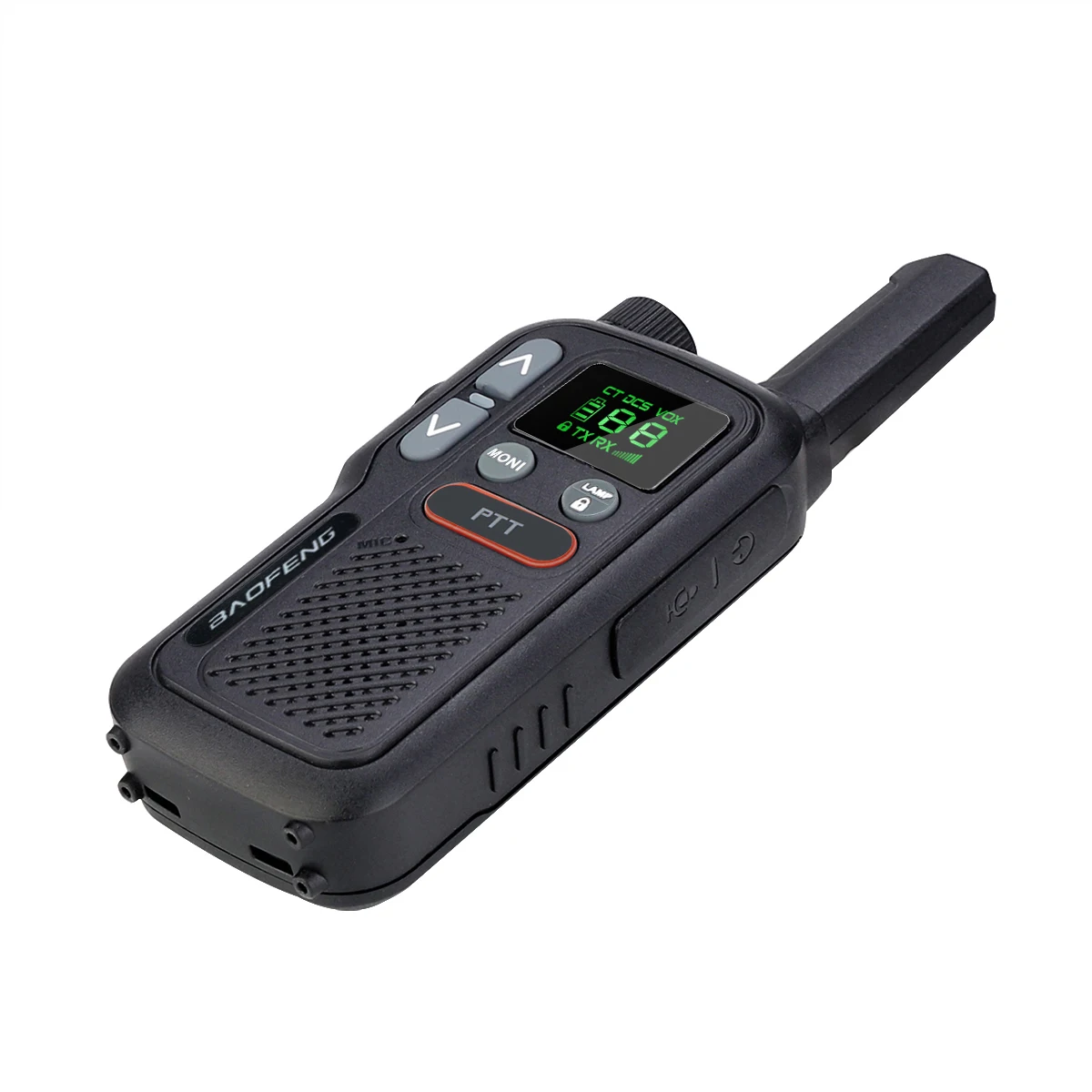 Baofeng 2 pcs Mini Walkie Talkie PMR 446 USB Portable Two-way Radio dual PTT Walkie-talkies T18 Portable Radio for Hunting Cafe