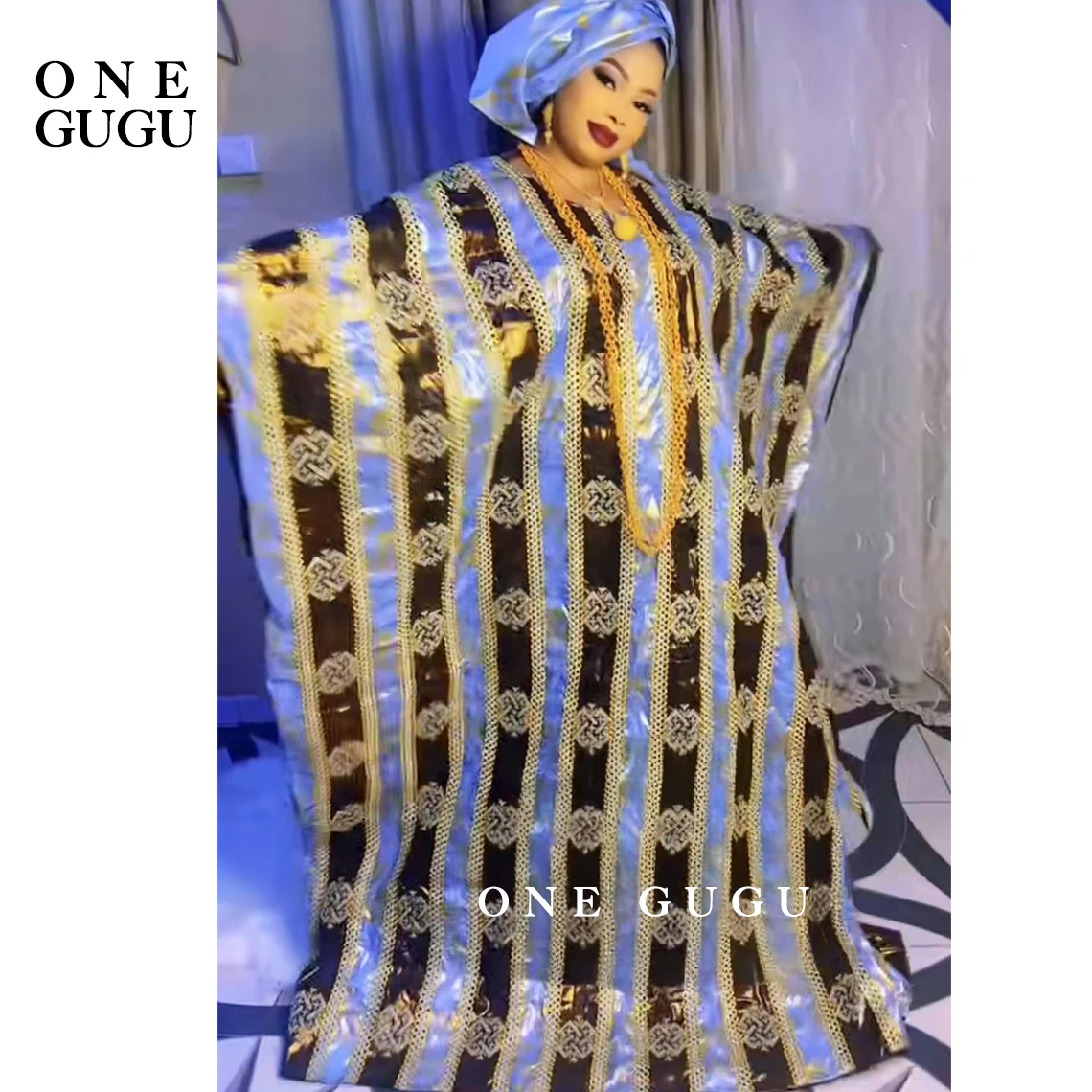 

2026 Nigerian Original Print Bazin Riche Boubou African Traditional Wedding Dress Origianl Perfumed Dashiki Basin Rich Dresses