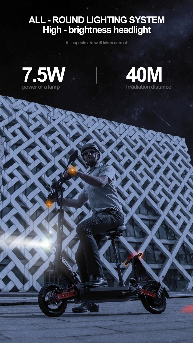 JOYOR S8E Elektroroller für Erwachsene, 48V26AH Akku, E-Scooter, 10 Zoll Offroad-Reifen, E-Mountain-Scooter – Detail 9