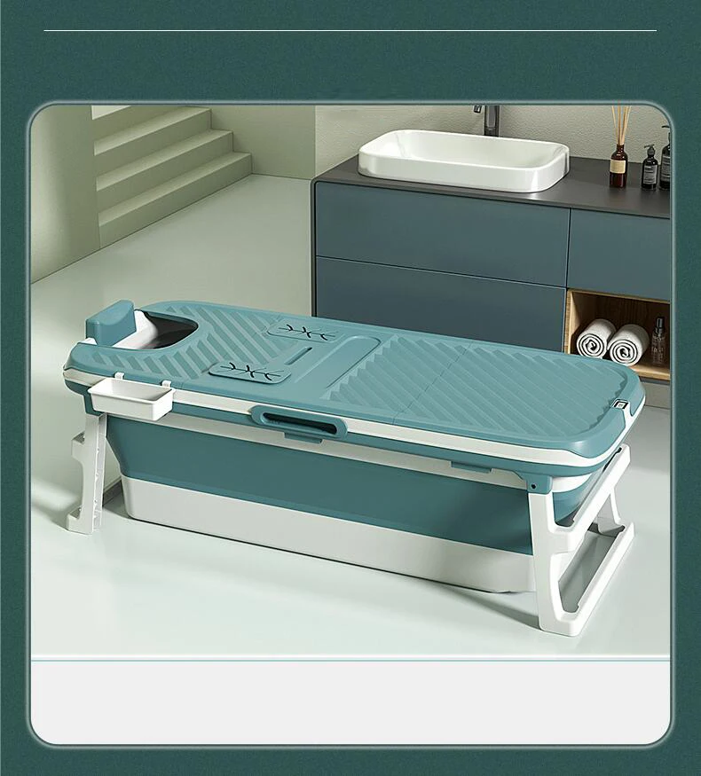 2021 Hot Sale Customizable Modern Design, Safe And Non-slip Large 149CM Portable Portable Folding Bathtub For Adults