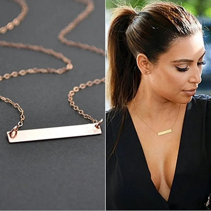 Neue minimalist ische Anhänger Damen Halsketten Kreuz blatt Silber Farbe Knoten Design weiblichen Hals Schmuck unendlich mehr schicht ige Kragen – Detail 8