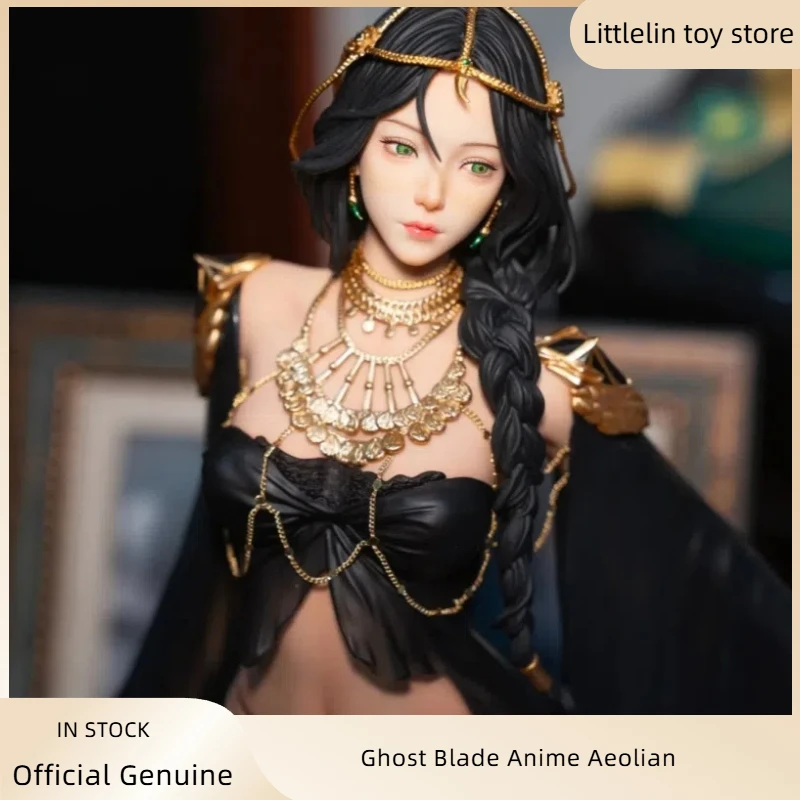 Véritable lame fantôme Anime éolien vent Ling 38 cm Pvc figurine officielle recueillir modèle ornement jouet pour adultes cadeau d'anniversaire