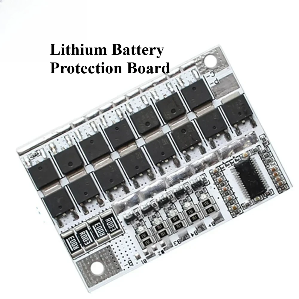 3S 4S 5S BMS Li-ion Lithium Battery Circuit Protection Board 100A Lithium Battery Balance Charging Protection Circuit Board