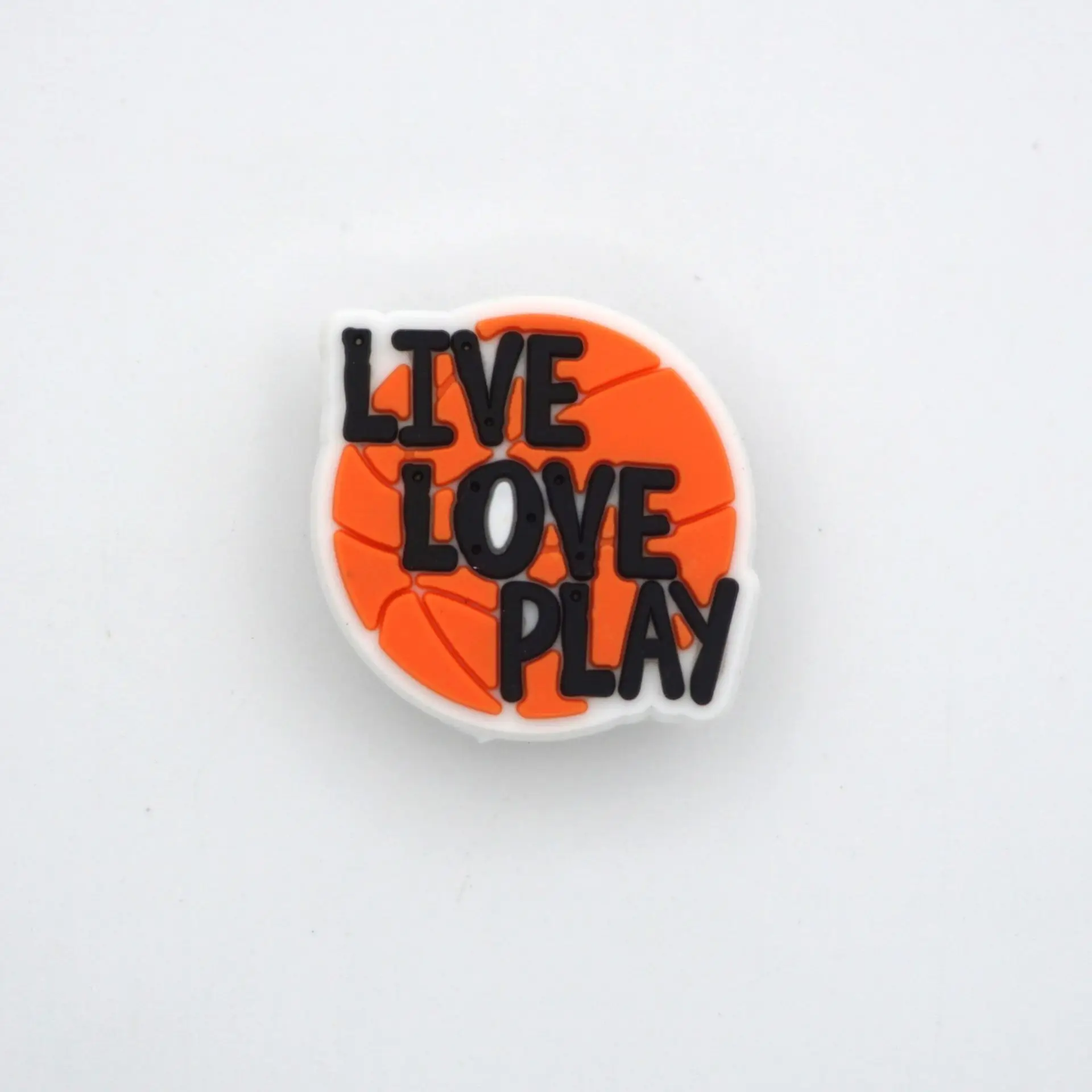 Chaussures de basket-ball de dessin animé, trou de fleur, accessoires de chaussures à motifs, style sportif, décoration de sandale DIY