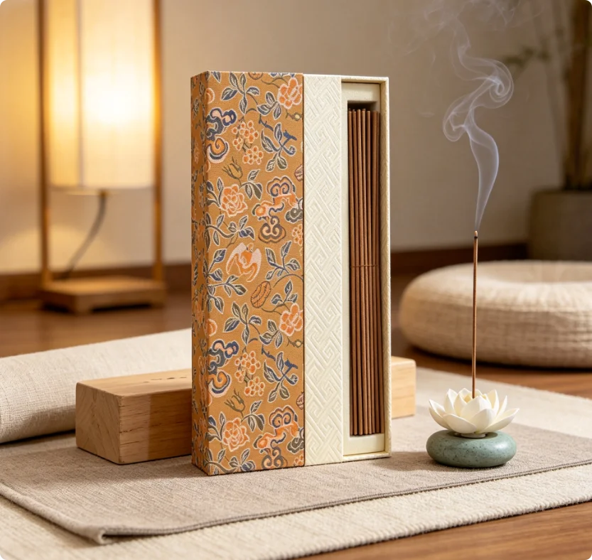 Sandalwood Aromatherapy Incense Natural Authentic Scent Calm Mind Aid Indoor Sleep
