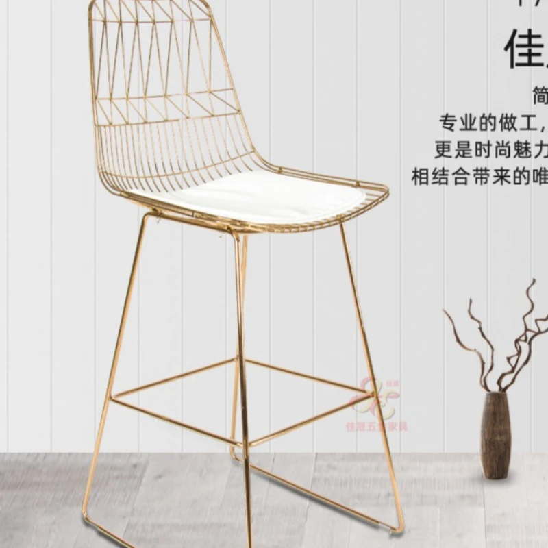 الشمال التخييم كرسي طويل الساق بشكل إبداعي غرفة المعيشة مطعم بار كرسي بشكل خاص دائم بار الأثاث Stolik Barowy XYBC #1