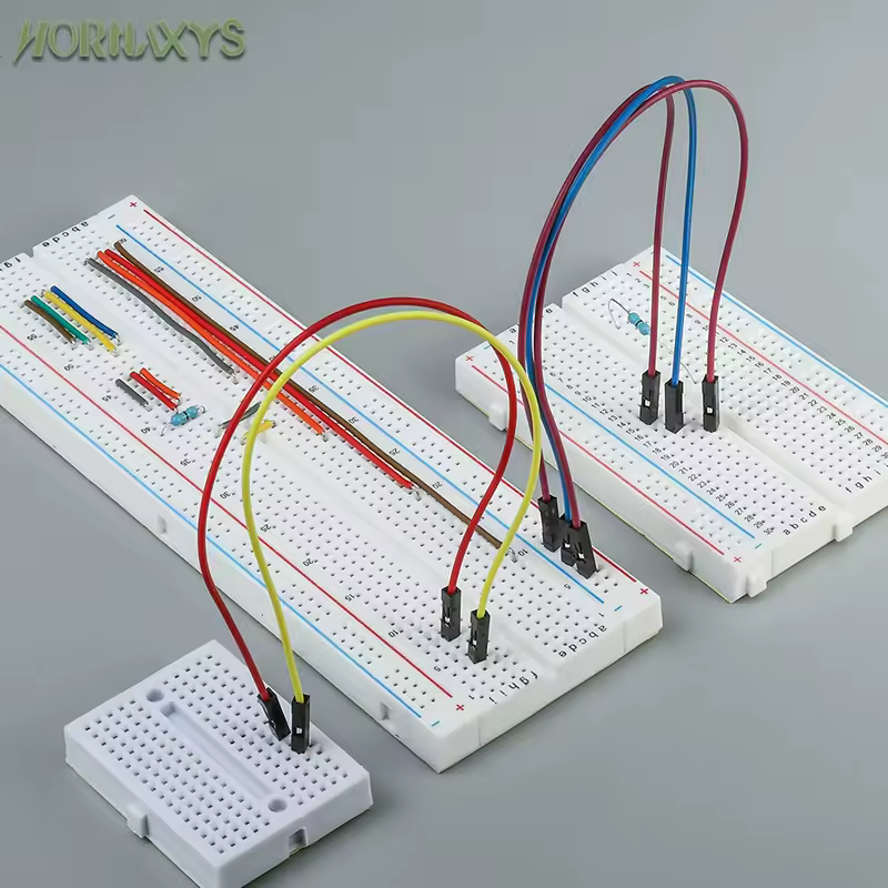 MB-102 Prototype Breadboard 400 830 Points Solderless PCB Bread Board Jumper Wires Cable Board DIY Dupont Wire for Arduino Kit - Image 6