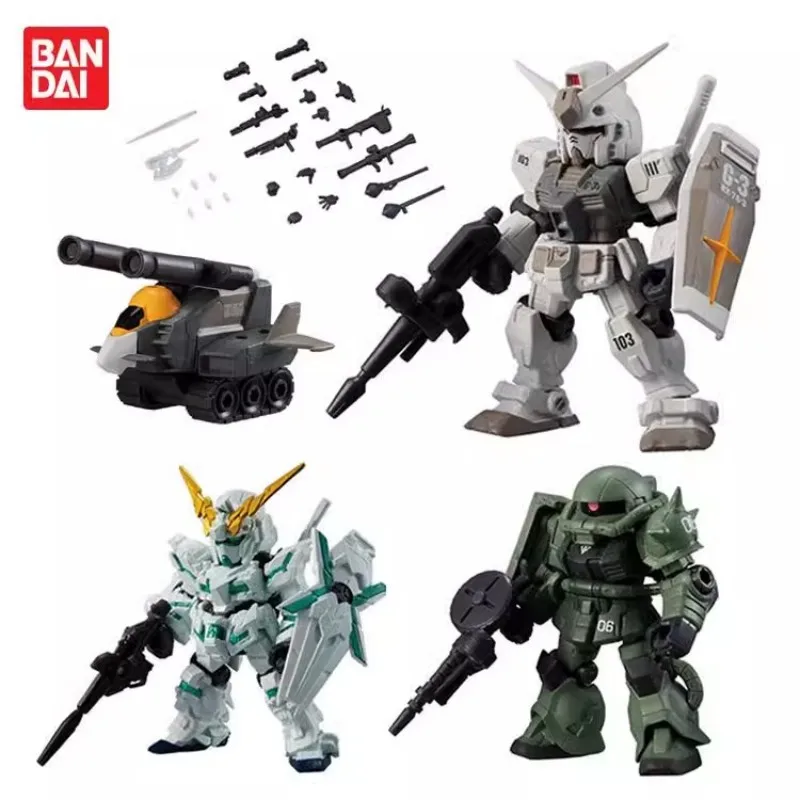 

Bandai Original Gashapon MOBILE SUIT ENSEMBLE 1.5 MSV MSV RX-78-3 G-3 Gundam Assembly Model Toys Collectible Gifts For Children