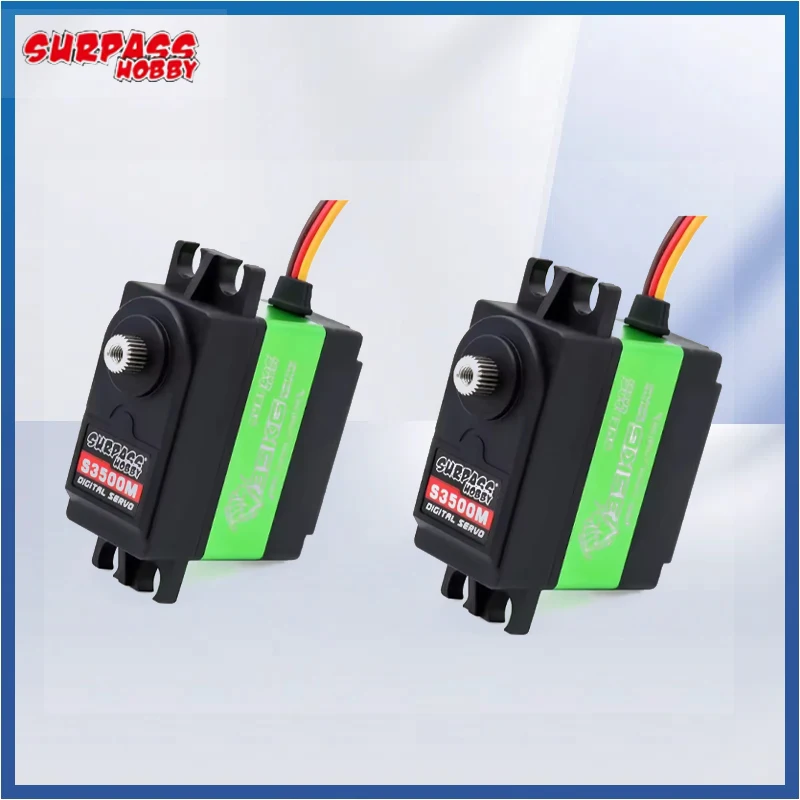 

Surpass Hobby 35KG Digital Servo S3500M Metal Gear for RC CarRobot Drone Airplane Fixed-wing