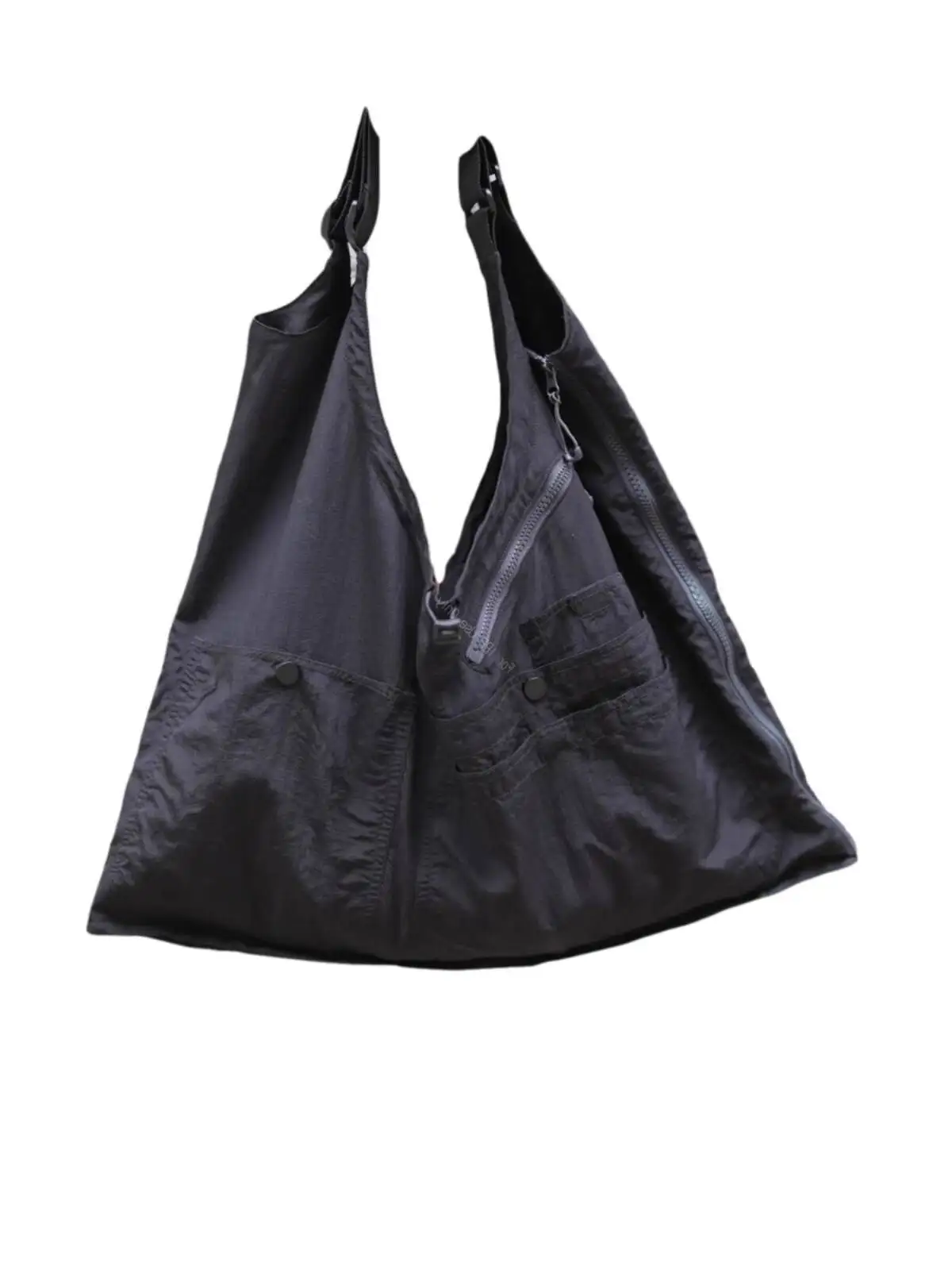 Loose Retro Cargo Vest for Men Outdoor Fishing Outerwear Japanese Functional Style Pocket Sleeveless Jacket Spring Autumn