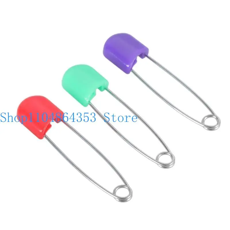 652F 12 pcs Colors Safety Locking Baby Cloth Nappy Diaper Craft Pins