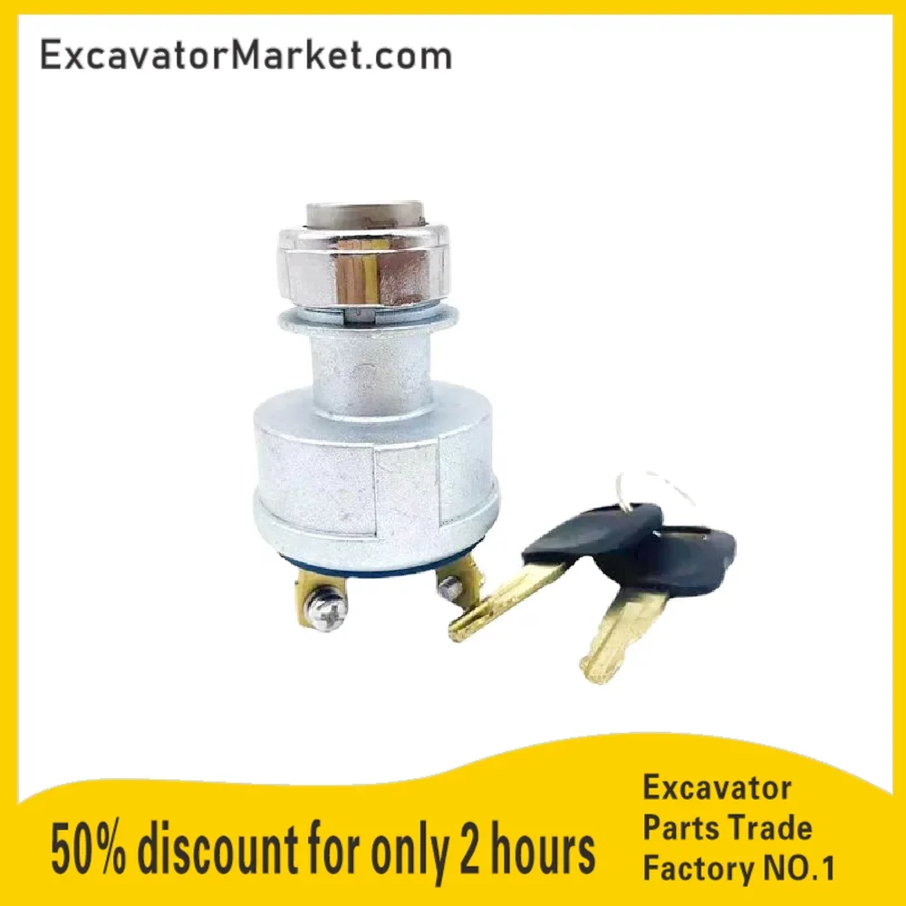 ignition switch four wire 9G-7641 237-3530 for Caterpillar E320C E312B E305 diesel engine New excavator accessory