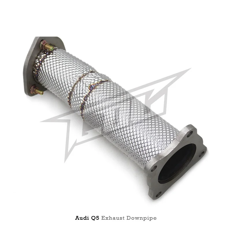 Head Section High flow Pipes Exhaust Pipes branch downpipe Exhaust Pipe with catalyst  For Audi Q5 2.0T 2018-2020