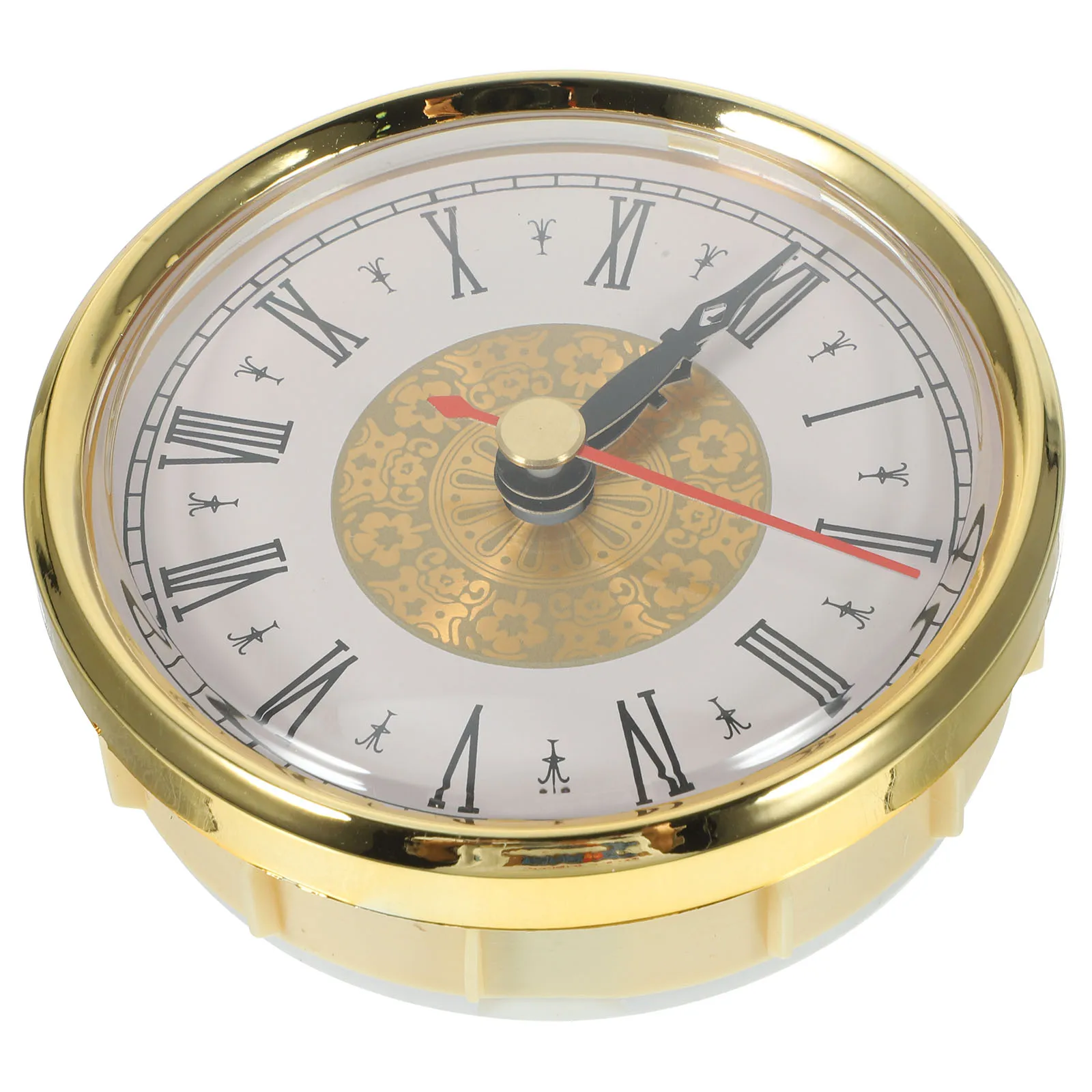 

Vintage Clock 150mm Roman Numerals Quartz Movement DIY Wall Insert Mini Metal Miniature Clocks For Crafts Frame Silent Decor