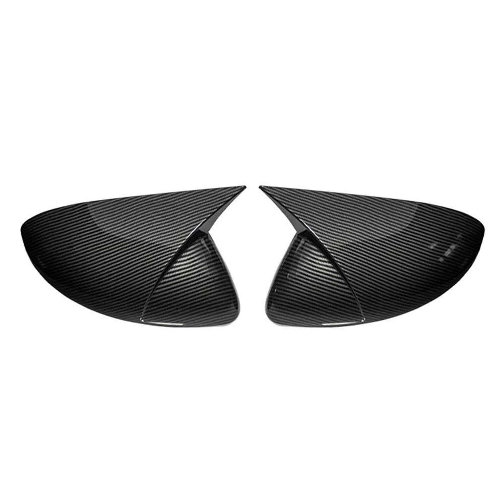 

For Renault Captur 2019 2020 2021-2024 ABS Car Rearview Side Mirror Cover Wing Cap Exterior Door Housing Trim Adhesive Sticker