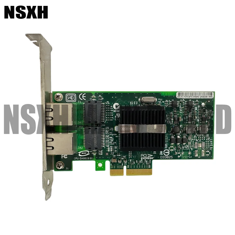 EXPI 9402PT 82571-2T For PCIe x4 82571-2RJ45 PCIe x1 Dual-Port Server /Desktop Adapter 1G Gigabit Dual-Port Network Card