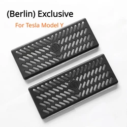 For Tesla Model Y Berlin Edition Backseat Air Flow Vent Outlet Cover Rear Under Seat Air Conditioning Outlet Grille Protector