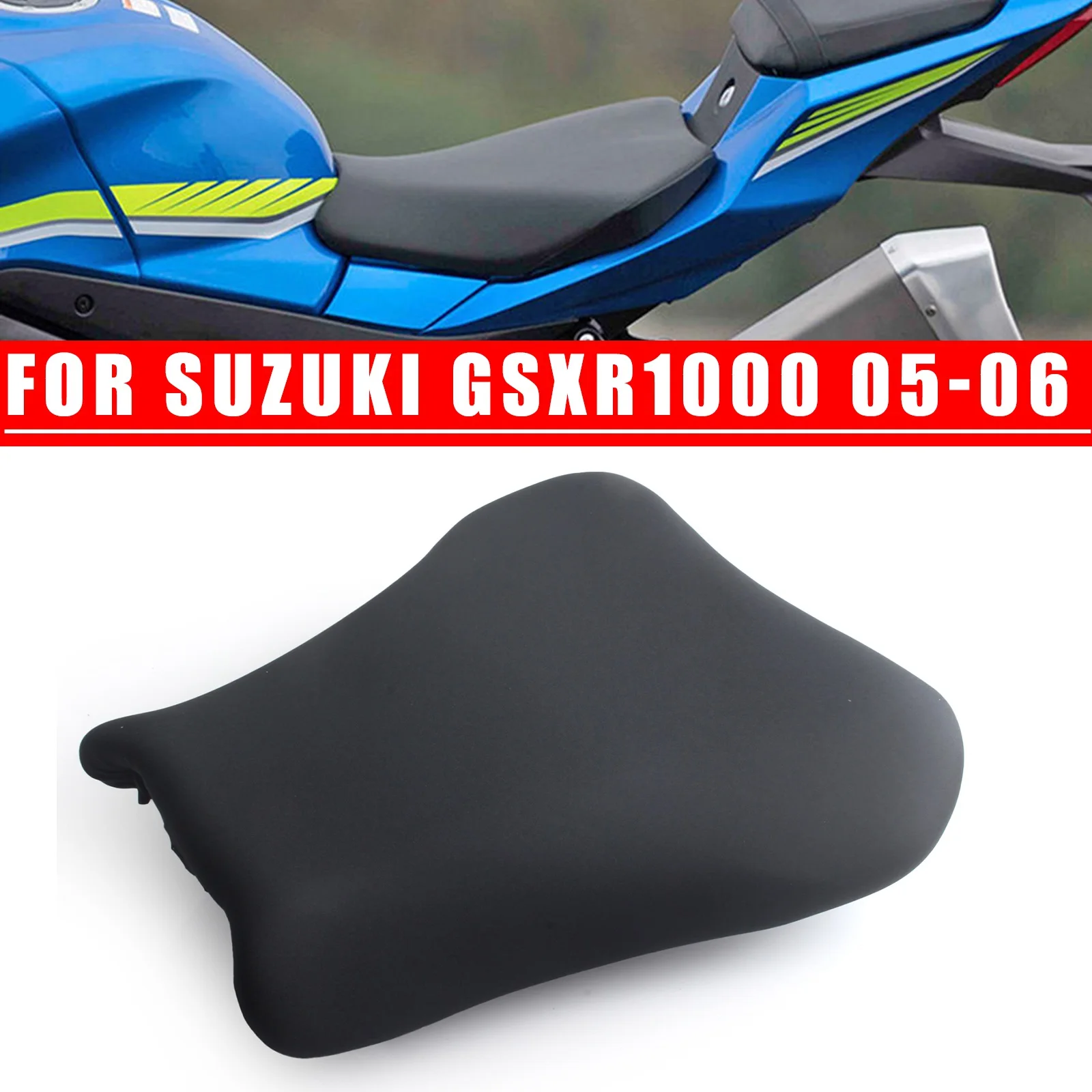 Motorcycle Front Rider Driver Seat Saddle For SUZUKI GSXR1000 2005-2006 4