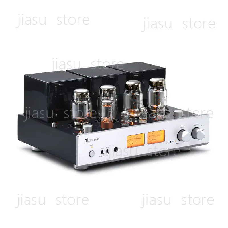 Latest Upgrade Balanced Version MUZISHARE X7 Electronic Tube Power Amplifier,12AX7*1.12AU7*2, KT88*4, 5AR4*1,With Remote