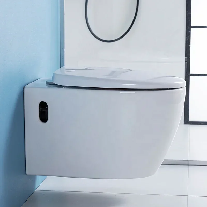 Turkish Wall Hung Mounting Commode Bathroom Complete Toilet Bowl