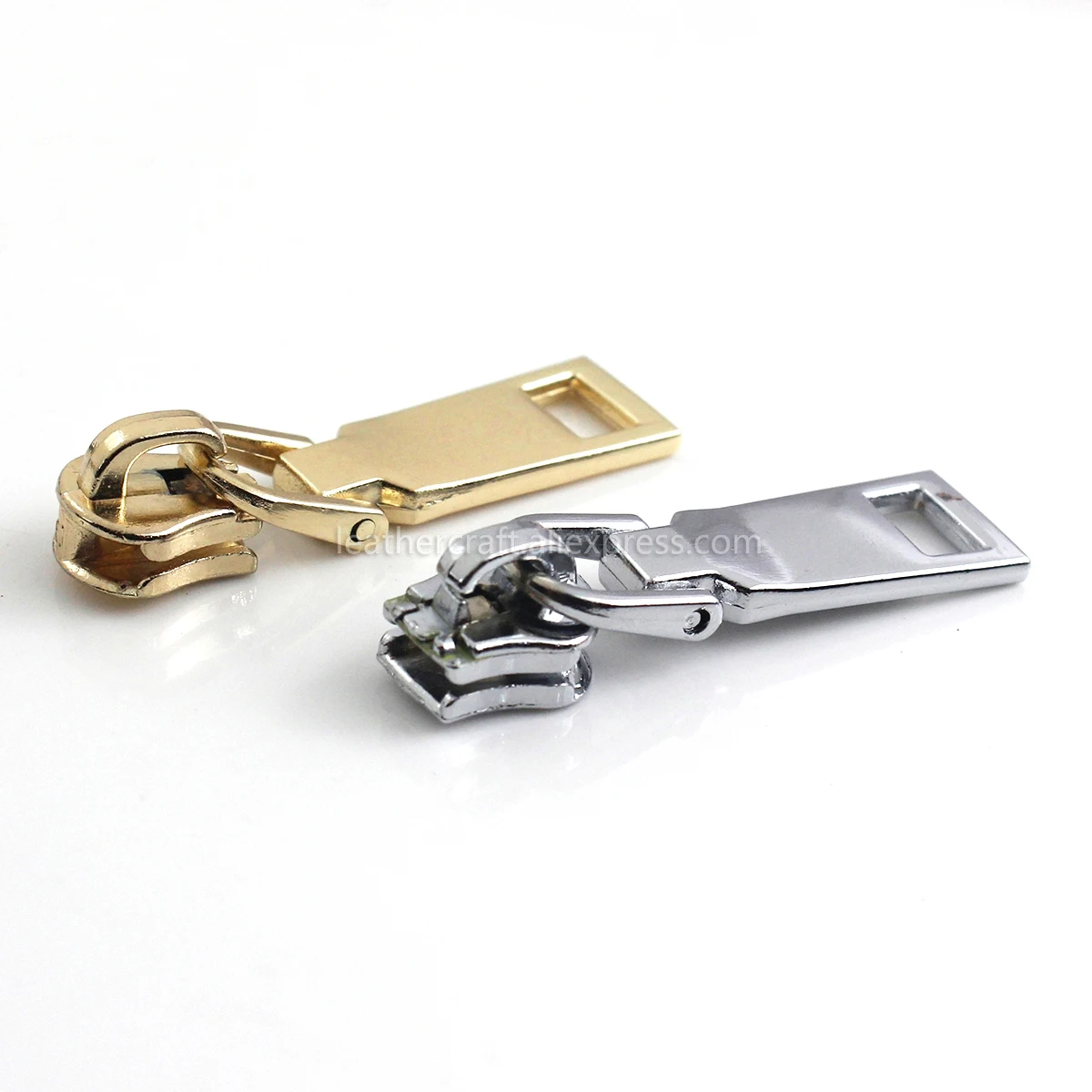 20Pcs Metal 5# Zipper Sliders For Jackets Clothes Coat Head Pullers Zip Repair Kit DIY Bag Sewing Accessories 7 colors