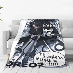 Fundamental Paper Education Miss Circle Fleece Blanket Cartoon Game Awesome Throw Blankets Bedspreads 125*100cm Quilt Super Warm