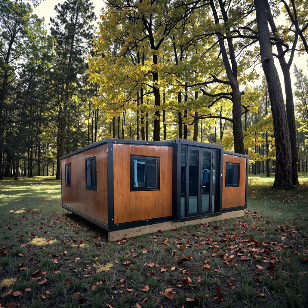 Latest Design Outdoor Leisure Container House Foldable Expandable Prefabricated Container Rust Proof Aluminum Alloy Container