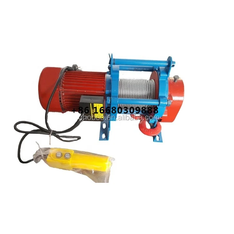 

500kg 100m Wire Rope Hoist Winch