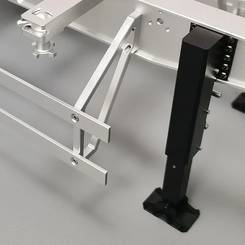 1:14th Scale RC Truck 2pcs Metal Simulation Support Leg for SCANIA Tamiya 770S R620 for VOLVO ACTROS AROCS Model Car DIY Parts view 4