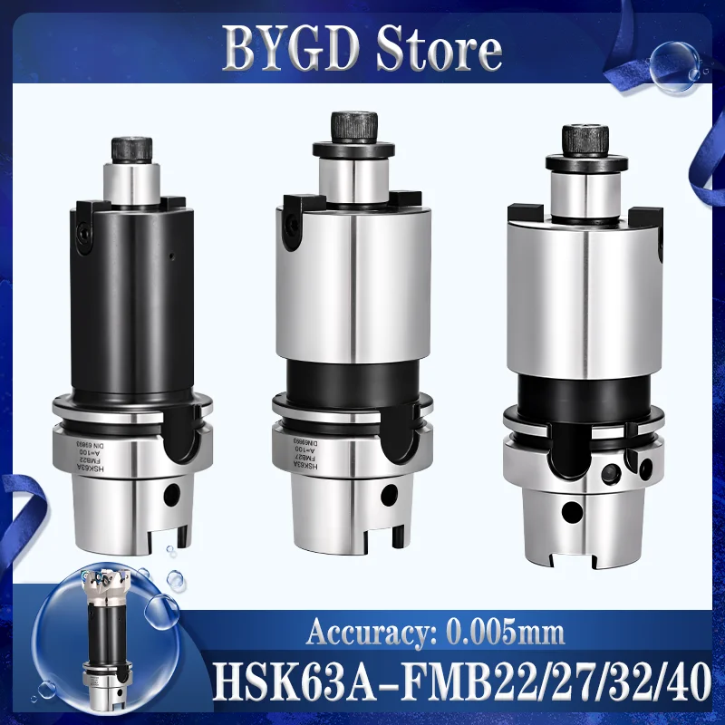 HSK63A HSK FMB22 FMB27 FMB32 FMB40 Tool Holder Matched with 300R 400R EMR MFWN Face Milling Disc FMB Tool Holder bracket tool