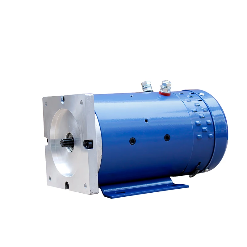 1.3kw DC Motor Power Unit Motor Copper Wire Movement Oil Pump Motor 60V 70V
