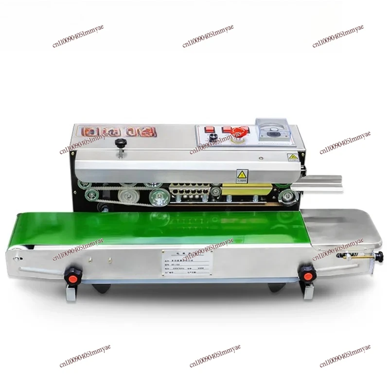 

SF-150 Automatic Continuous Sealing Machine Commercial Stainless Steel Bag Sealing Machine