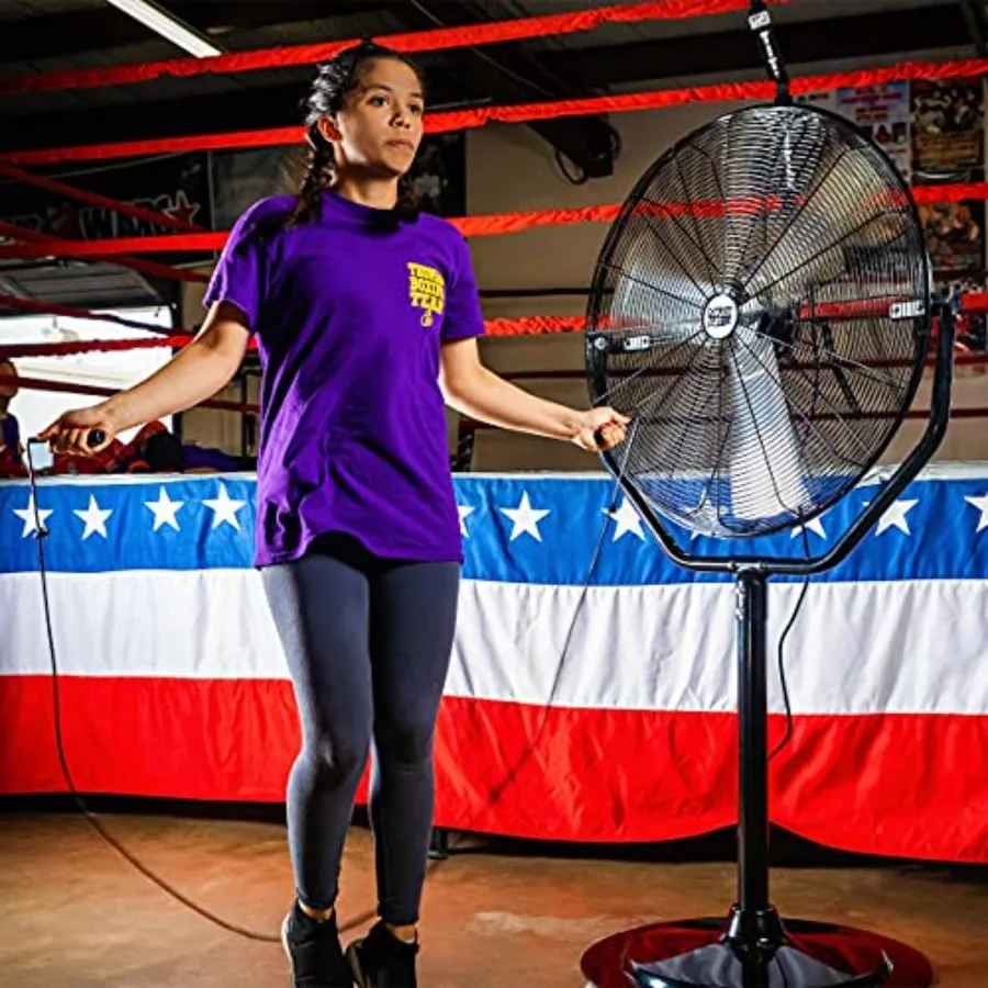 مروحة صناعية بقاعدة 30 مع أداء قوي وشديد التحمل للاستخدام التجاري في مصنع المستودعات والمنتجعات الداخلية الكبيرة