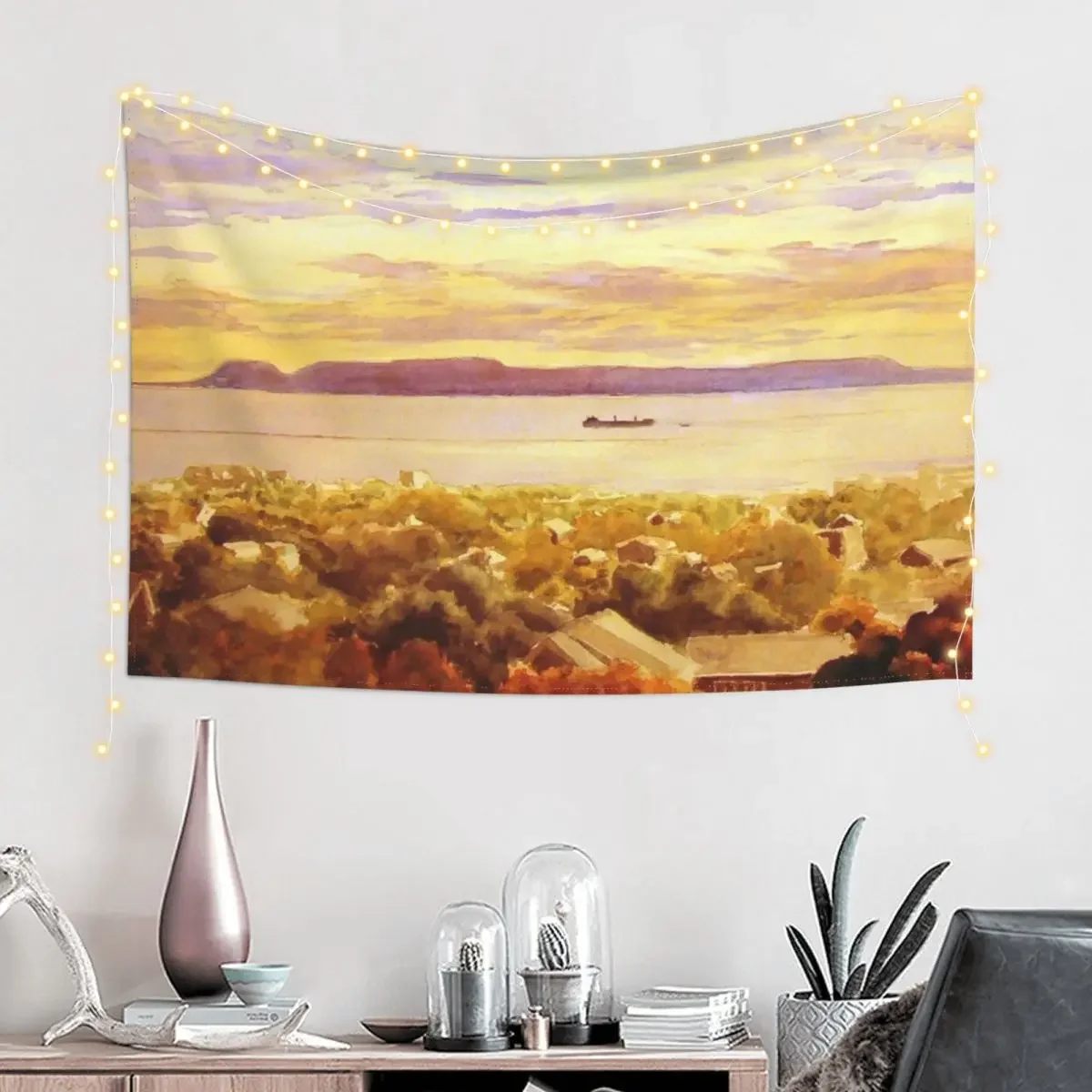 Sleeping Giant from Hillcrest Park Tapestry Room Decoration Aesthetic Cute Room Things Wall Tapestries Anime Decor Tapestry