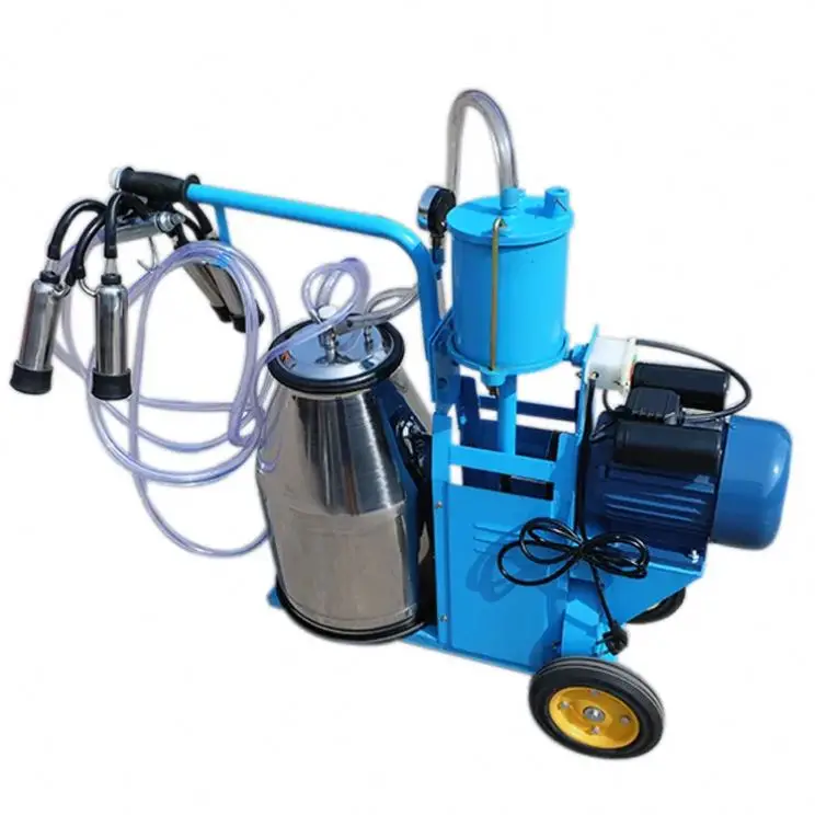 Mobile Single Automatic Cow Milking Machine