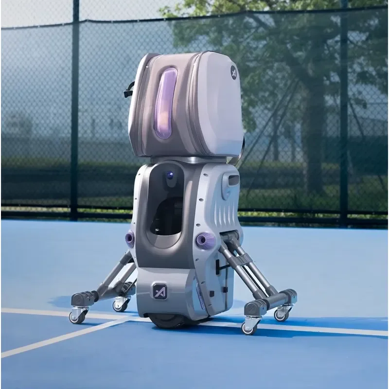 Realtime Perceives Ball Speed Trajectory Simulates Real Match Practice Various Serving Position 4K AI Tennis Ball