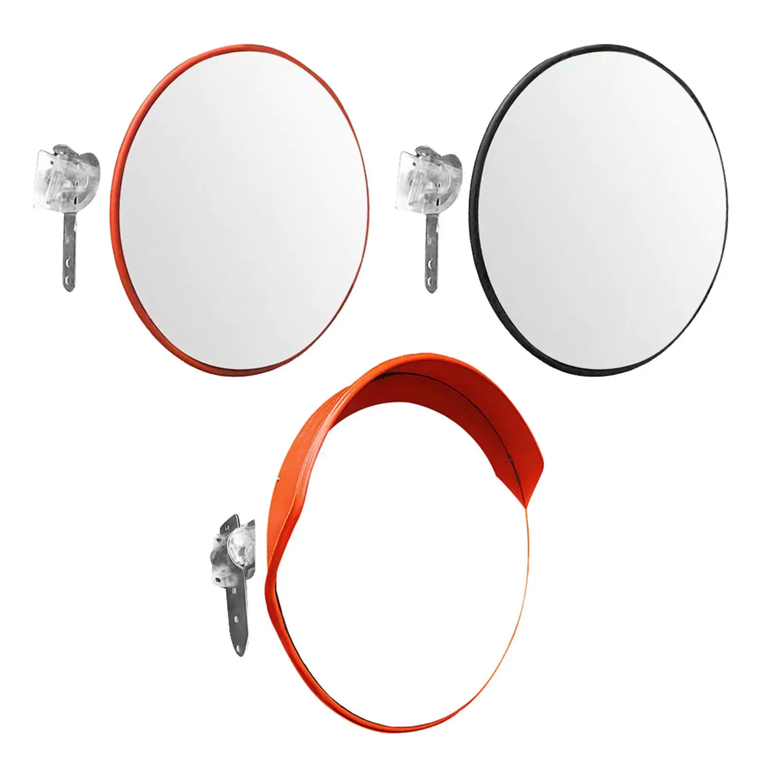 Convex Mirror Blind Spots Warehouse Traffic Mirror 55/60cm Security Blind Spot Mirror Street Curved Safety Mirror Parking Mirror