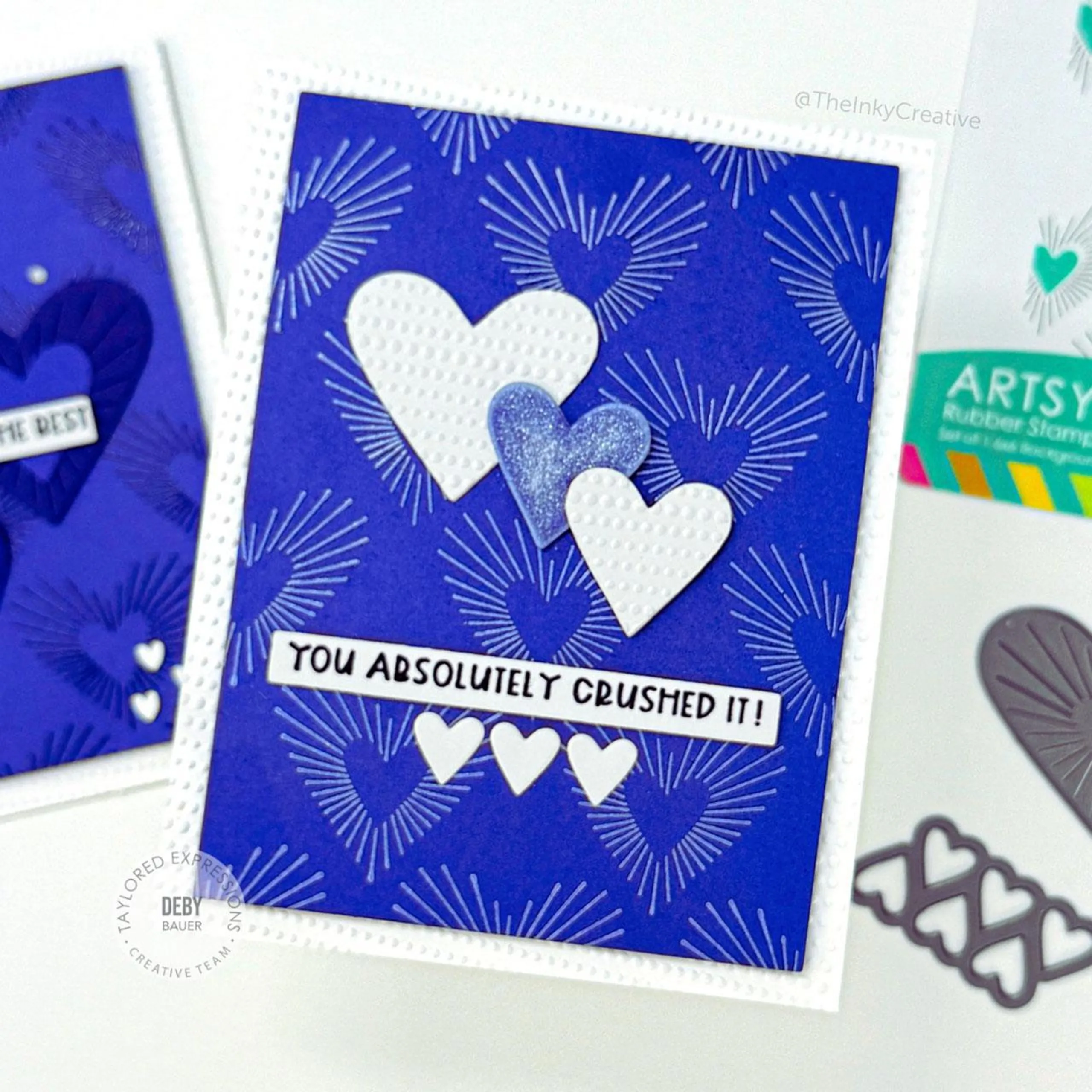 Artsy Hearts Background Metal Cutting Dies Stencils Scrapbooking for Card DIY Crafts New Dies Supplies Silicone Stamps Album