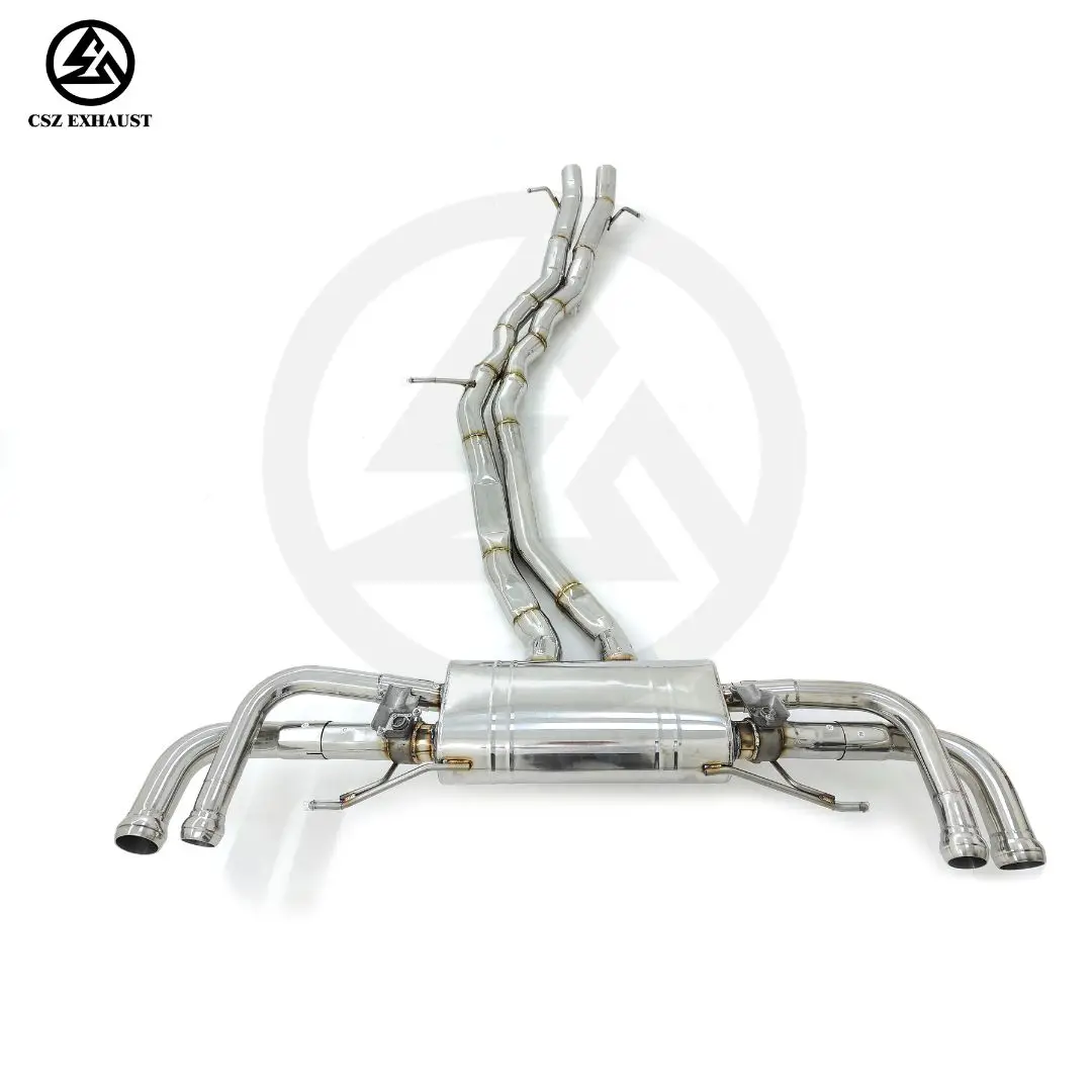 Exhaust For Bentley For Bentayga 4.0 V8/6.0 W12 Valved Muffler Oem Valves Control Exhaust Catback