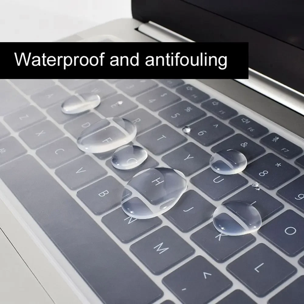 Universal Laptop Keyboard Cover Protector 12-17 inch Waterproof Dustproof Silicone Notebook Computer Keyboard Protective Film