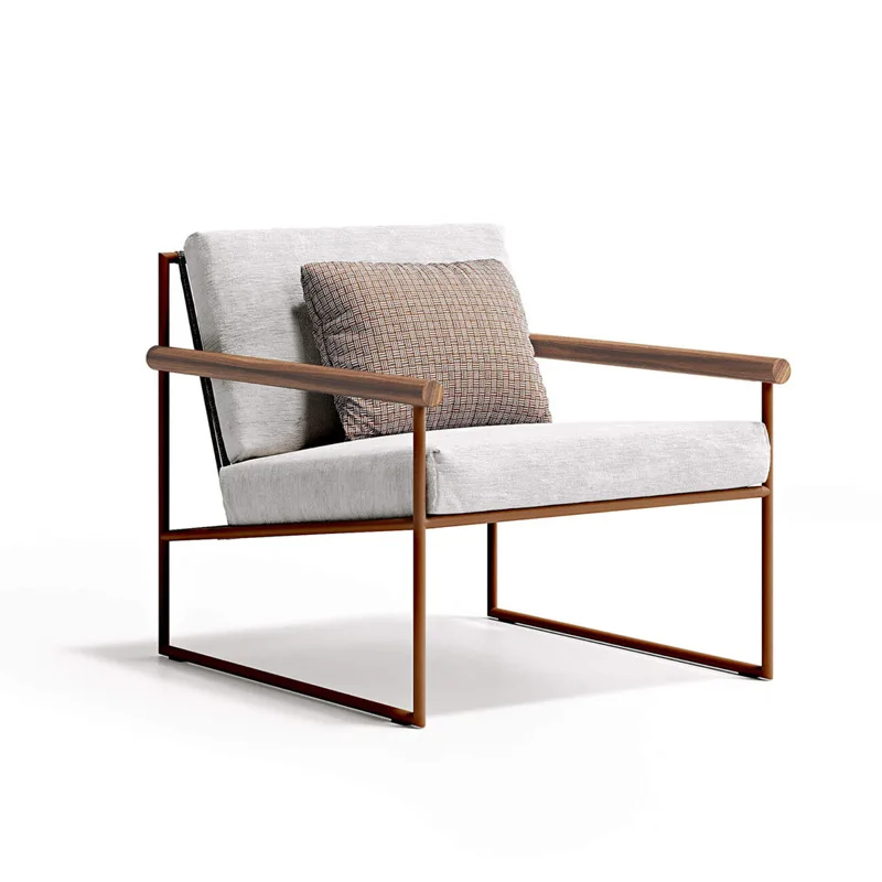 

Nordic outdoor leisure balcony rattan sofa courtyard terrace hotel villa rattan chair coffee table simple combination furniture