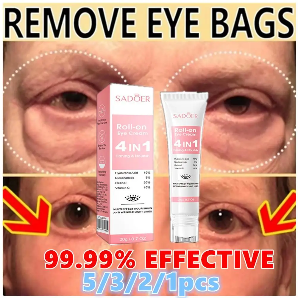 

Lot Instant Eye Bag Removal Cream Collagen Anti-Wrinkle Fade Fine Lines Firming Skin Anti Dark Circle Puffiness Brighten Eye Car